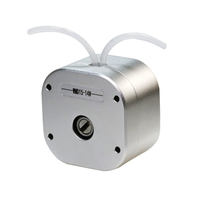 ปั๊มลูกสูบสำหรับของเหลว (Micro Pulsation Pump Head) ยี่ห้อ Lead Fluid รุ่น WMD15-X ปั๊มลูกสูบสำหรับของเหลว (Micro Pulsation Pump Head) ยี่ห้อ Lead Fluid รุ่น WMD15-X