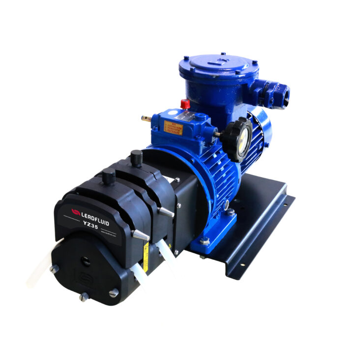 ปั้มดูดจ่ายสารเคมี (Explosion-Proof Peristaltic Pump) ยี่ห้อ Lead Fluid รุ่น FG601S-W3
