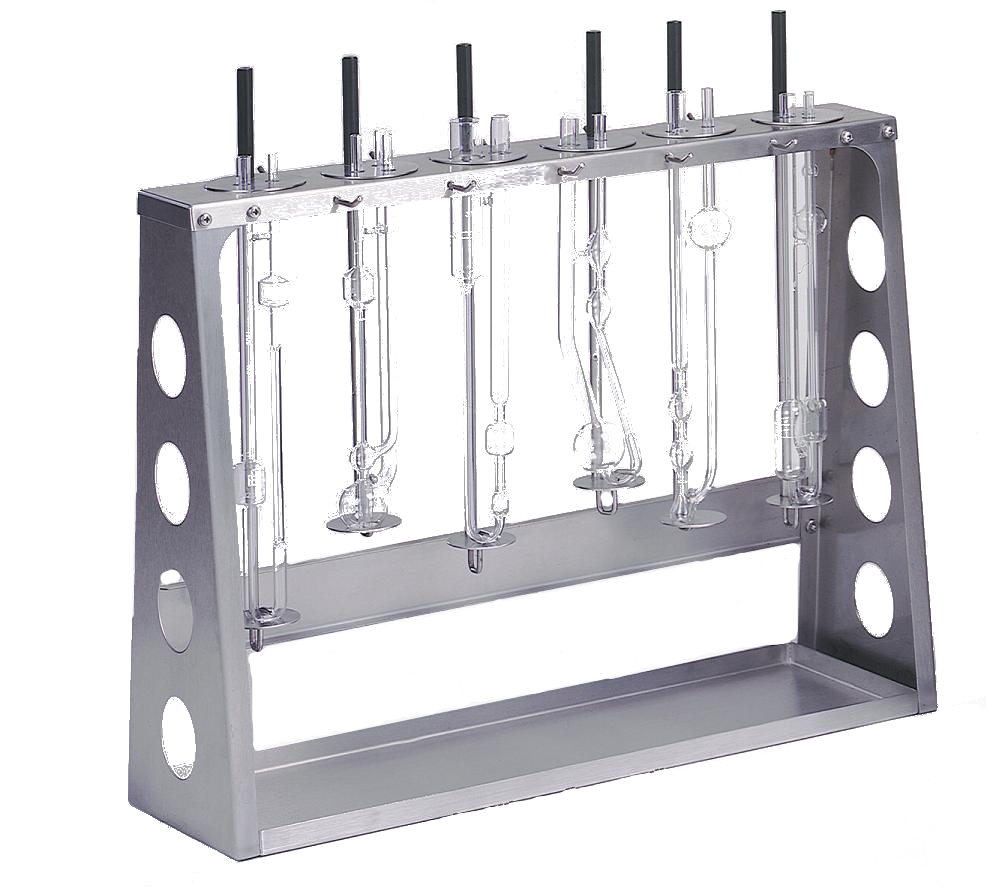 แท่นวางสำหรับหลอดแก้ววัดความหนืด (Viscometer Bench Stand) ยี่ห้อ  PSL Rheotek