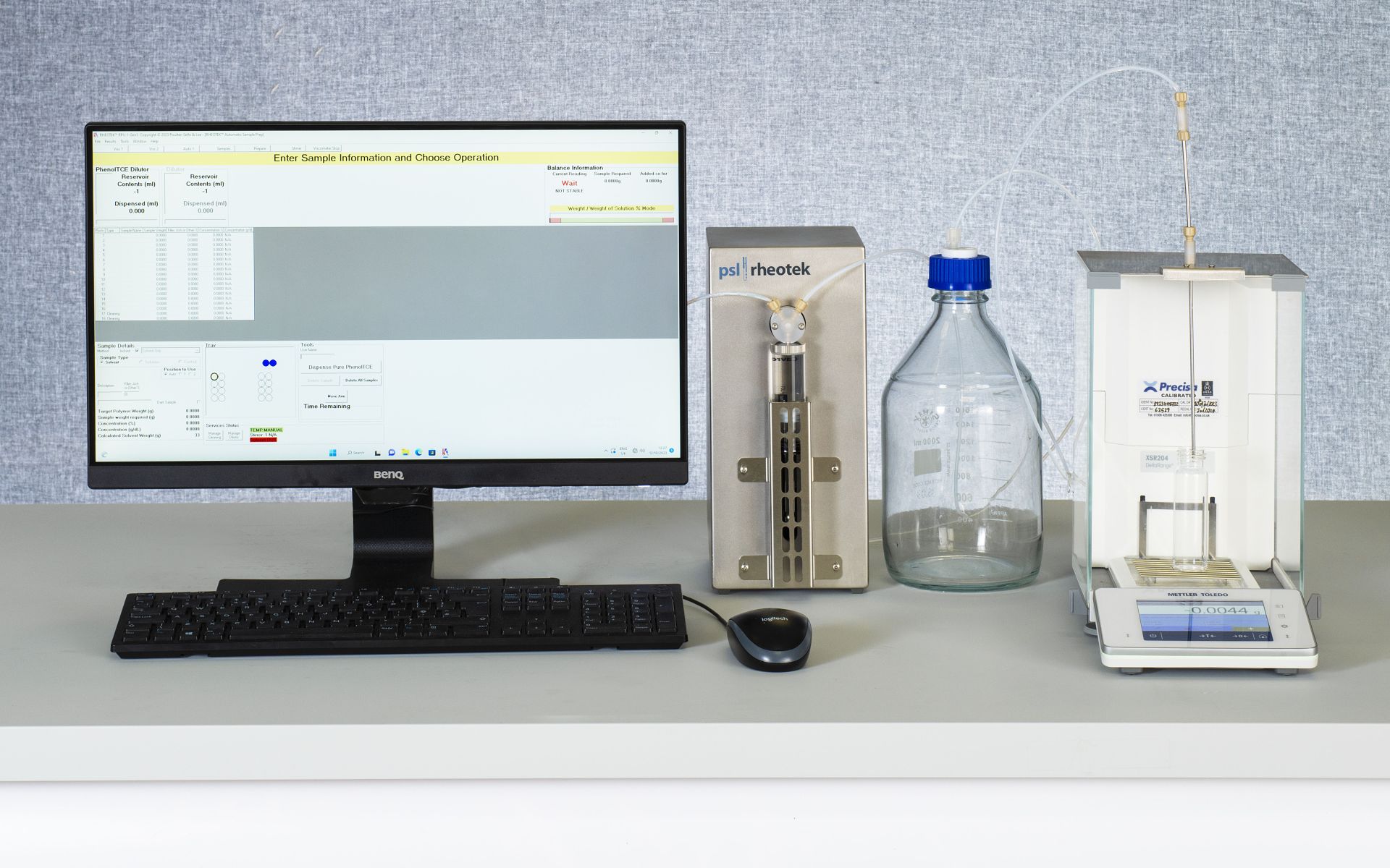 เครื่องสำหรับการเตรียมสารละลายพอลิเมอร์ ( iSP-1 Integrated Polymer Sample Preparation ) ยี่ห้อ PSL Rheotek เครื่องสำหรับการเตรียมสารละลายพอลิเมอร์ ( iSP-1 Integrated Polymer Sample Preparation ) ยี่ห้อ PSL Rheotek