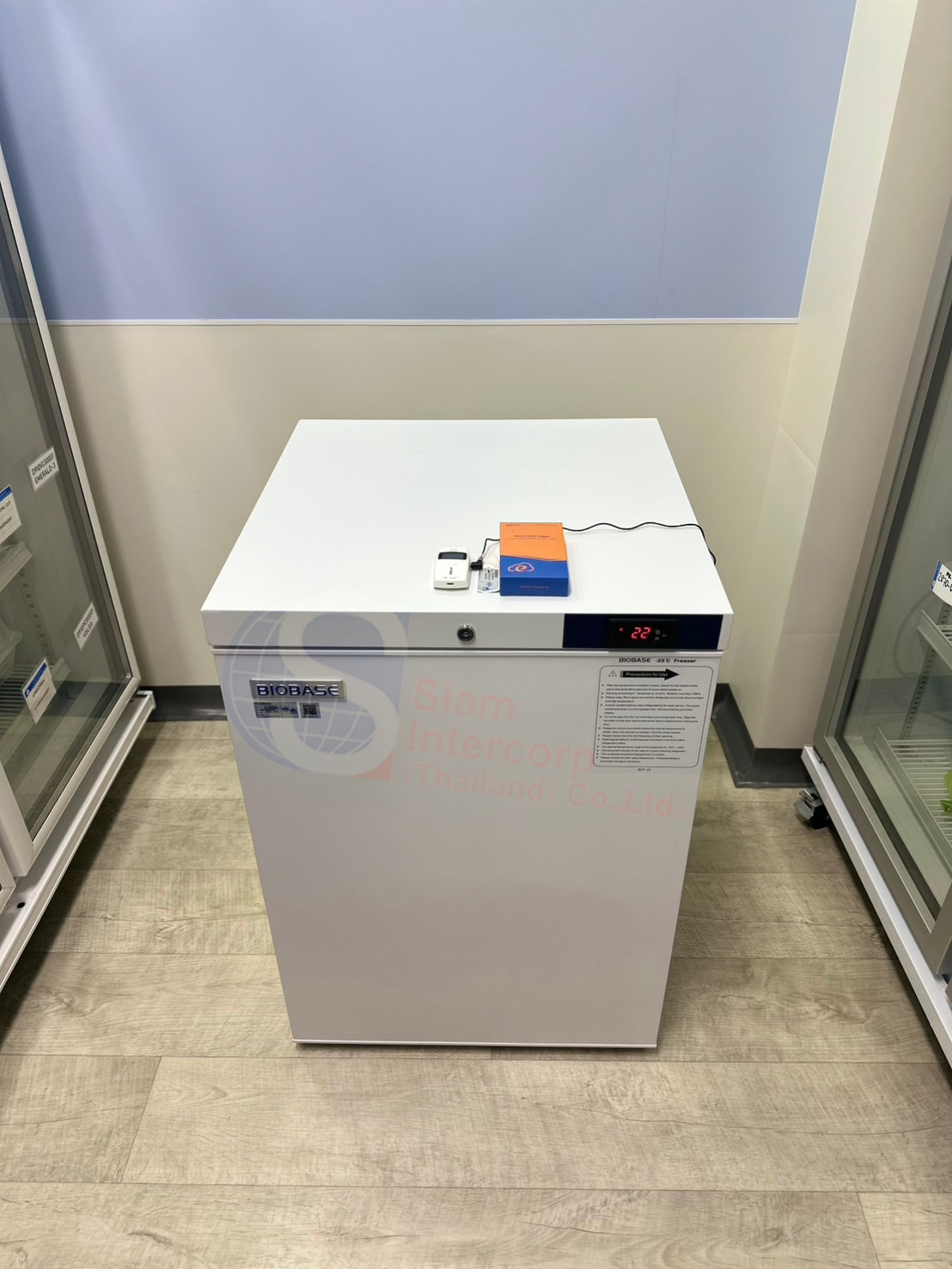 ตู้แช่แข็งอุณหภูมิต่ำสำหรับห้องปฏิบัติการ (-25°C Freezer BDF-25V100) ยี่ห้อ BIOBASE (Bangkok) (OW86) ตู้แช่แข็งอุณหภูมิต่ำสำหรับห้องปฏิบัติการ (-25°C Freezer BDF-25V100) ยี่ห้อ BIOBASE (Bangkok) (OW86)