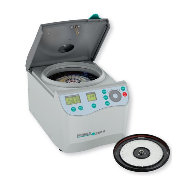 เครื่องปั่นเหวี่ยง (Compact Hematocrit Centrifuge) ยี่ห้อ Hermle Benchmark รุ่น Z207-H (SIT793) เครื่องปั่นเหวี่ยง (Compact Hematocrit Centrifuge) ยี่ห้อ Hermle Benchmark รุ่น Z207-H (SIT793)