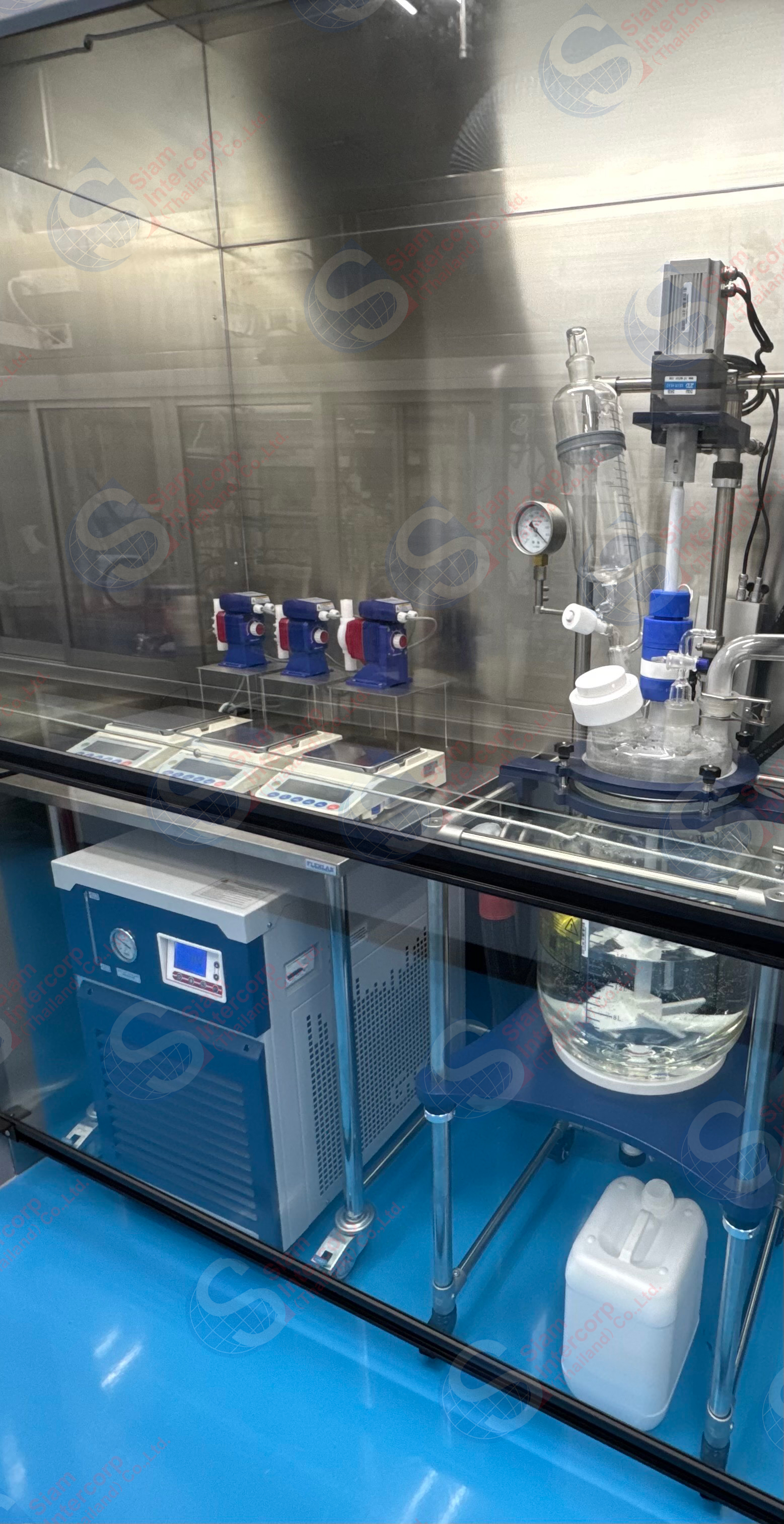 เครื่องแก้วปฏิกรณ์ (Glass Reactor) ยี่ห้อ Greatwall รุ่น GR-20CE (OW117) เครื่องแก้วปฏิกรณ์ (Glass Reactor) ยี่ห้อ Greatwall รุ่น GR-20CE (OW117)