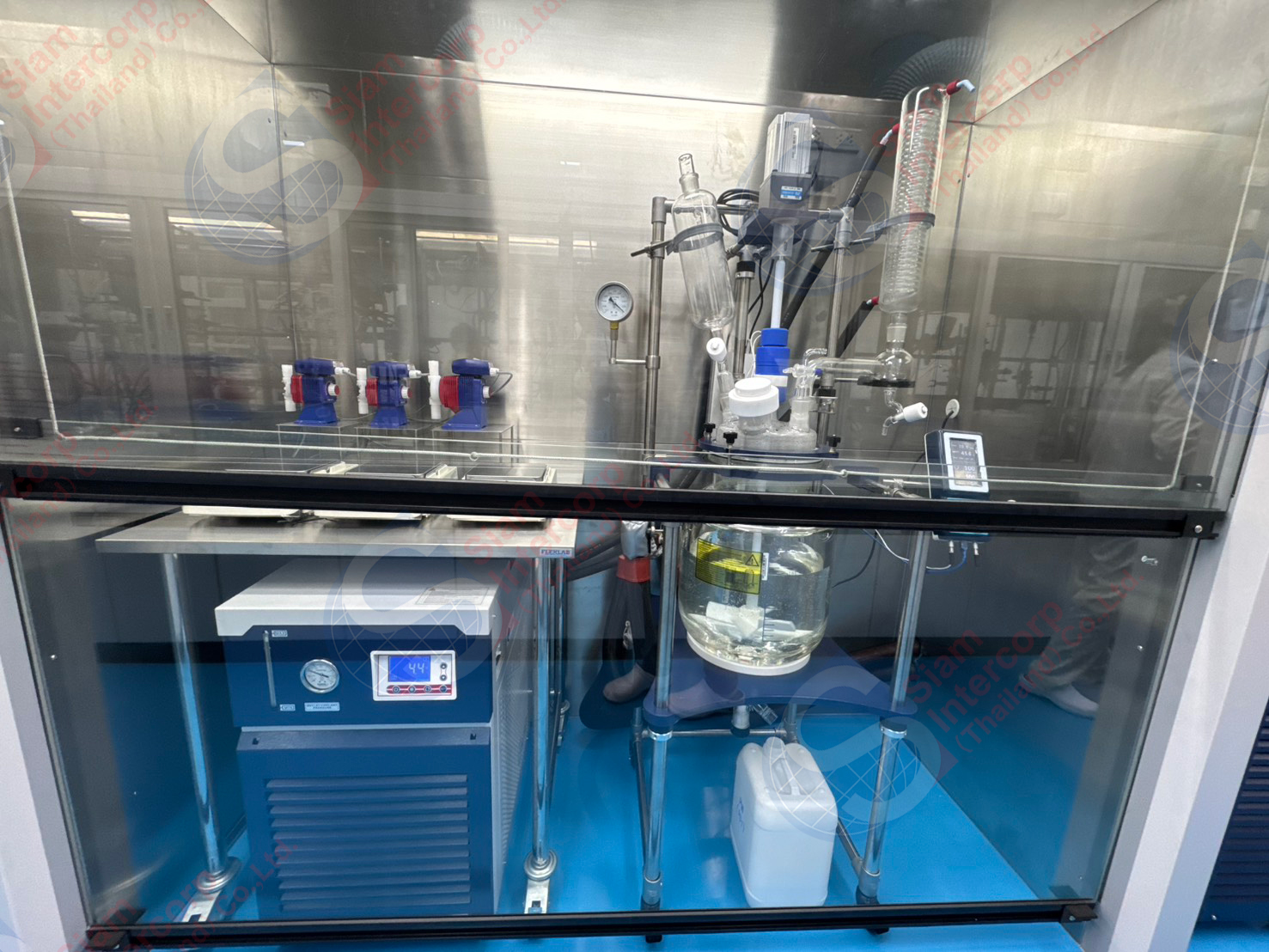 เครื่องแก้วปฏิกรณ์ (Glass Reactor) ยี่ห้อ Greatwall รุ่น GR-20CE (OW117)