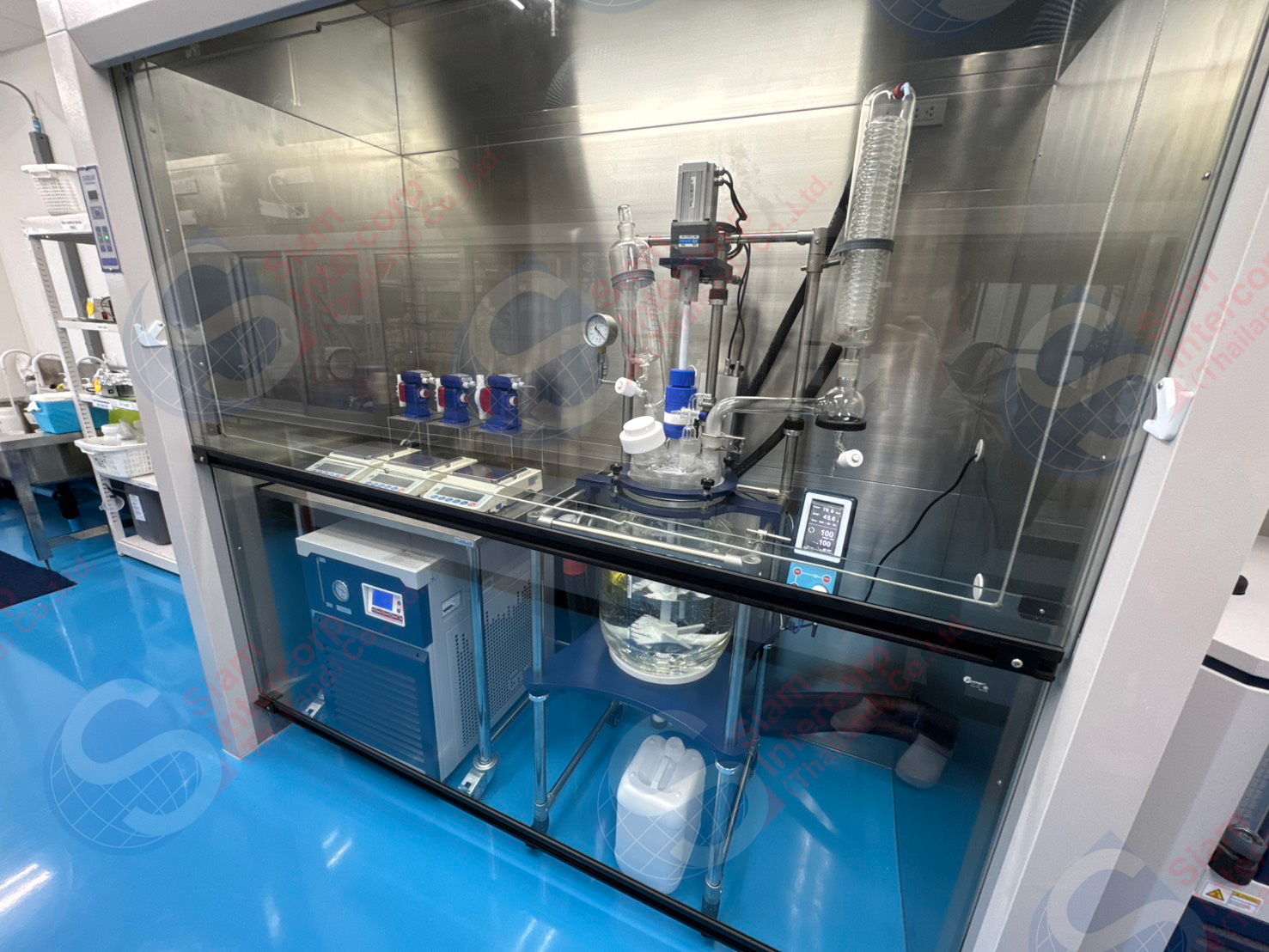 เครื่องแก้วปฏิกรณ์ (Glass Reactor) ยี่ห้อ Greatwall รุ่น GR-20CE (OW117) เครื่องแก้วปฏิกรณ์ (Glass Reactor) ยี่ห้อ Greatwall รุ่น GR-20CE (OW117)