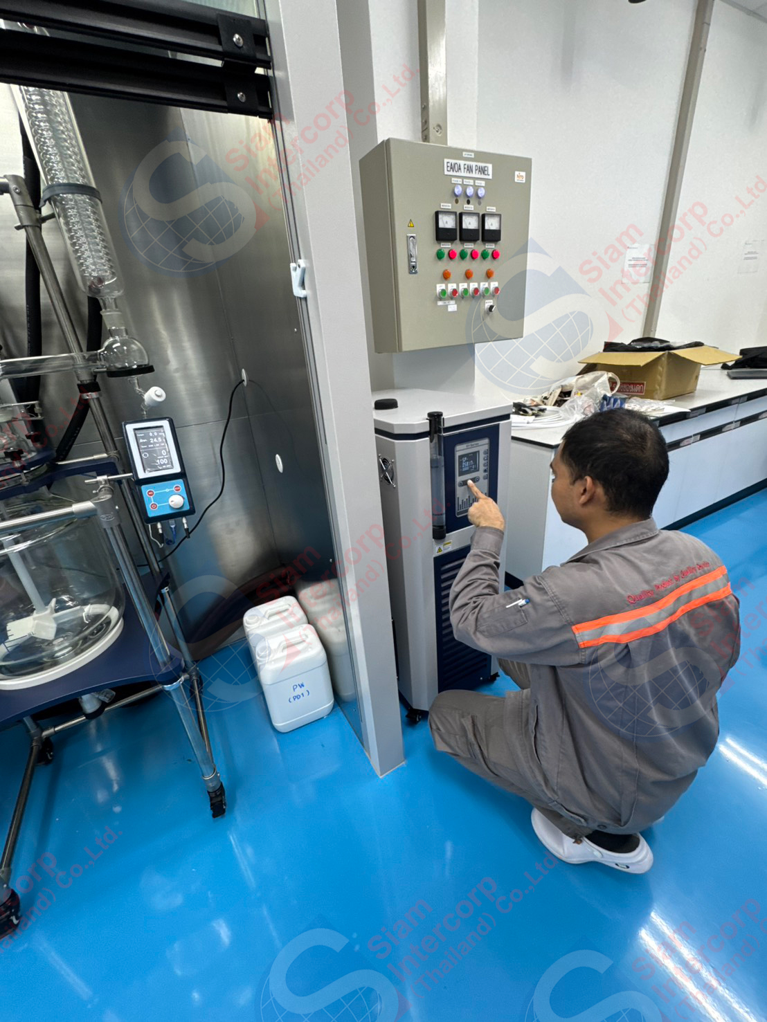 อ่างควบคุมอุณหภูมิแบบหมุนเวียน ด้วยระบบความร้อน (Heating Bath Circulator/Heating Circulator) ยี่ห้อ Greatwall รุ่น SY-20-250 (OW118)