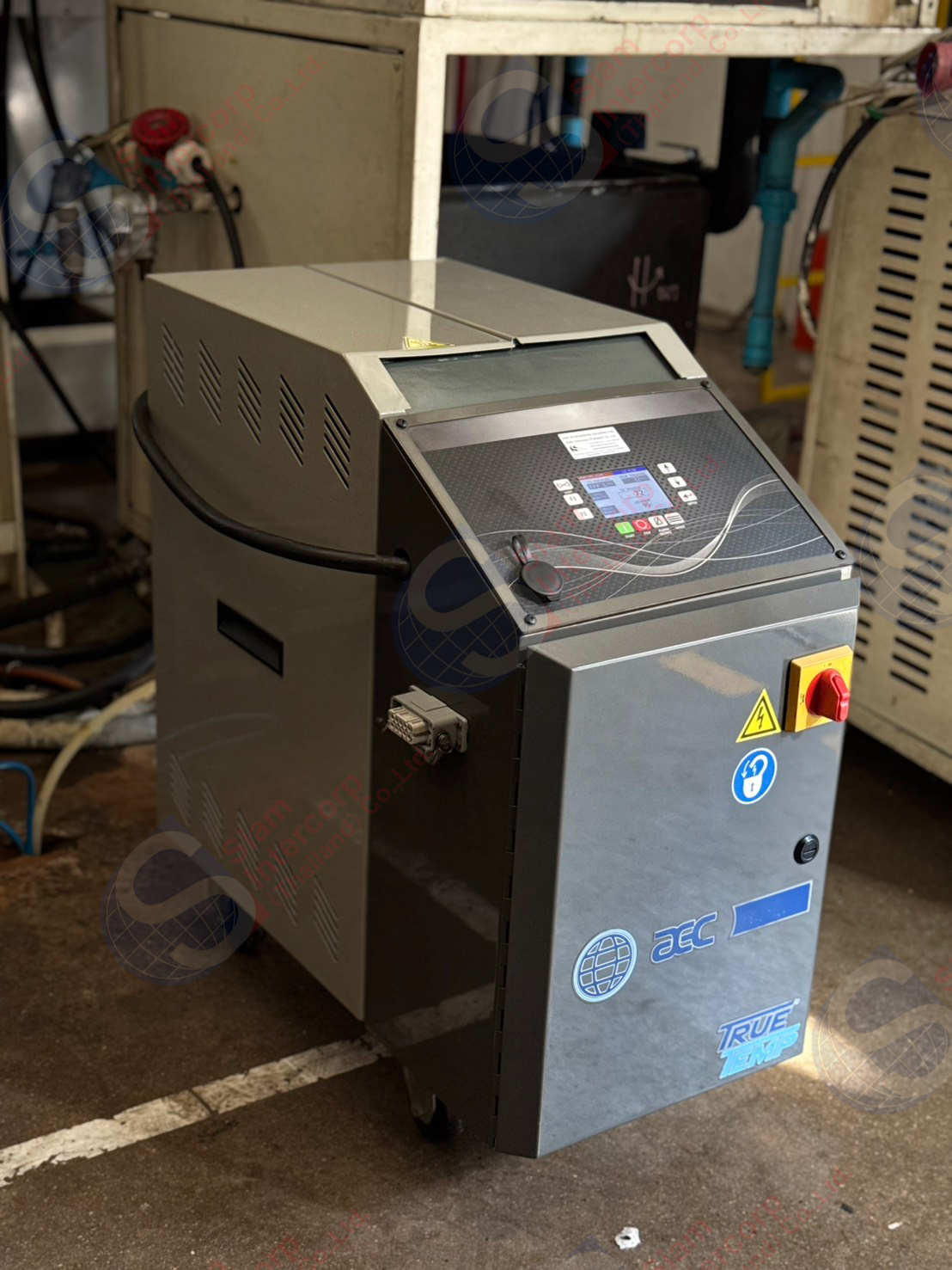 เครื่องควบคุมอุณหภูมิสำหรับฉีดแม่พิมพ์ ชนิดน้ำ (Water Temperature Control Unit) ยี่ห้อ Sterling รุ่น TC130 Series (OW121) เครื่องควบคุมอุณหภูมิสำหรับฉีดแม่พิมพ์ ชนิดน้ำ (Water Temperature Control Unit) ยี่ห้อ Sterling รุ่น TC130 Series (OW121)