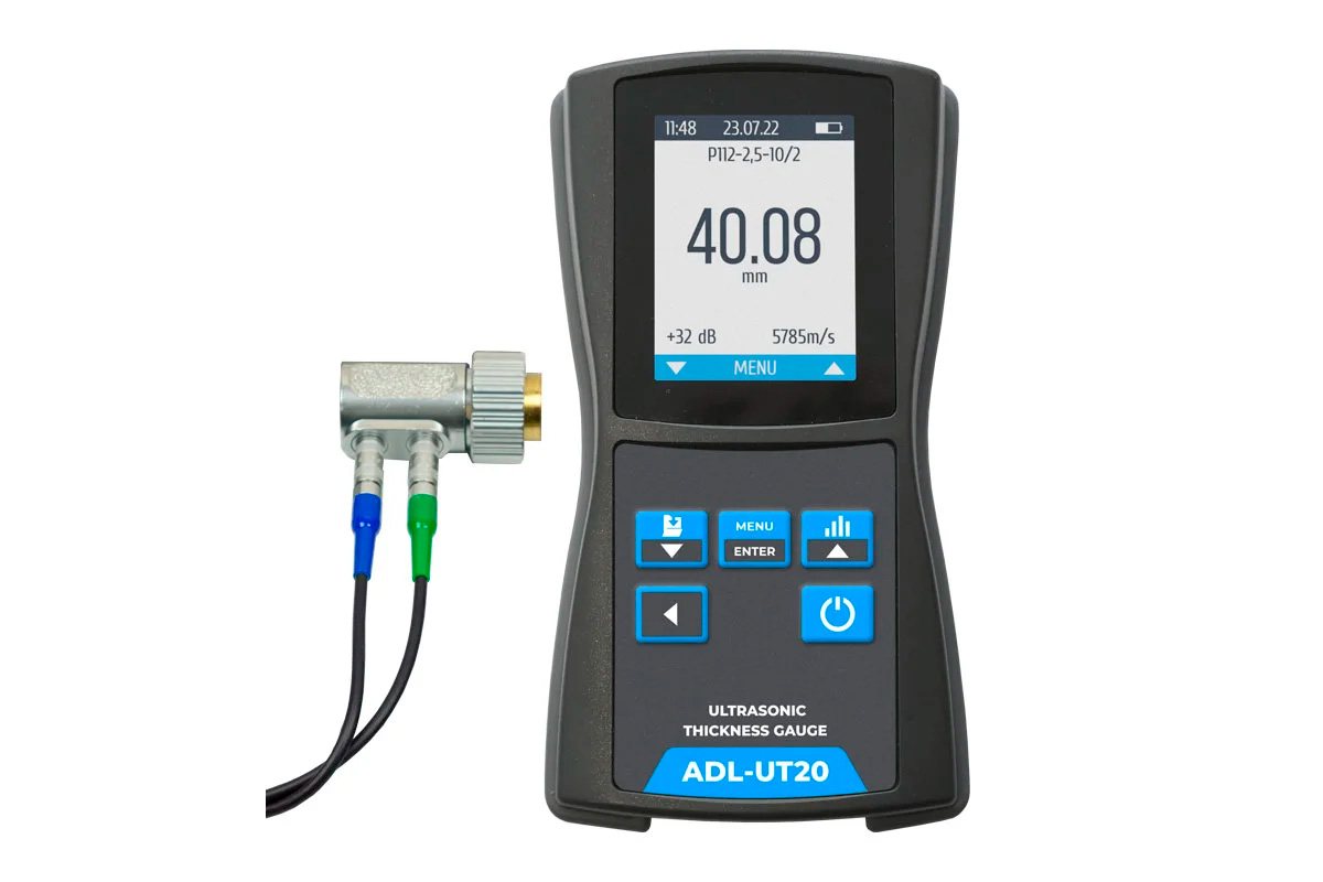 เครื่องวัดความหนาแบบอัลตราโซนิก (Ultrasonic thickness gauge) ยี่ห้อ Adelix รุ่น ADL-UT20 (SIT877)