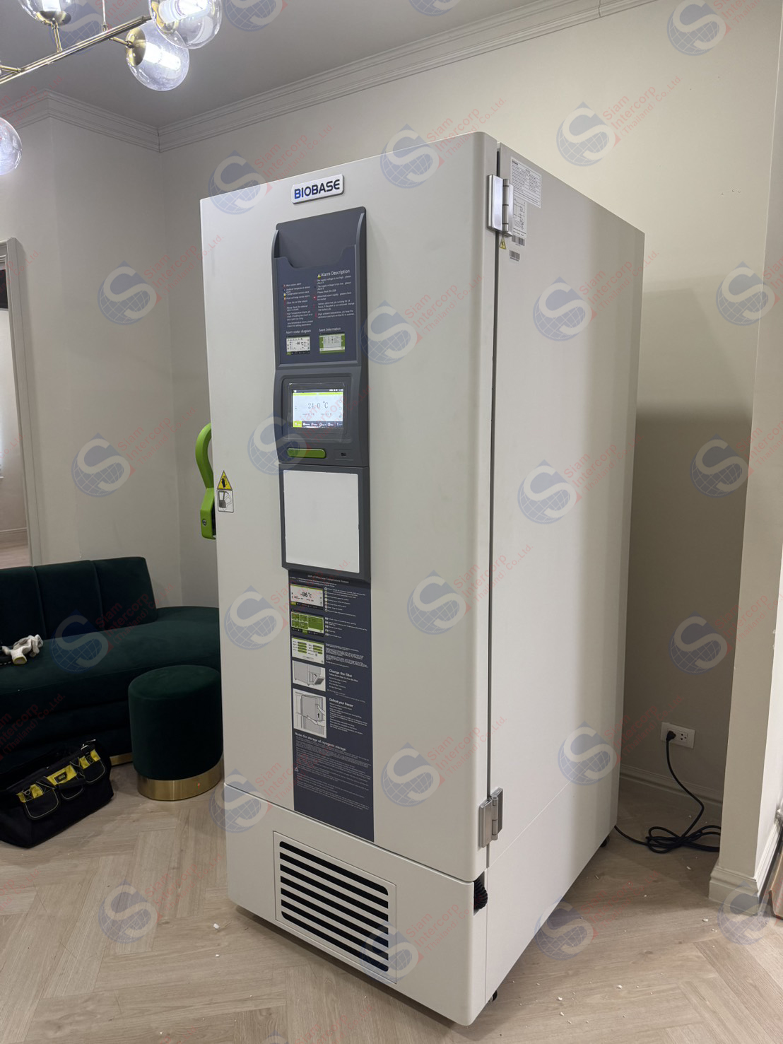 ตู้แช่แข็งอุณหภูมิต่ำสำหรับห้องปฏิบัติการ (-86 ํC Freezer 588L 728L 838L ) ยี่ห้อ BIOBASE (OW125)