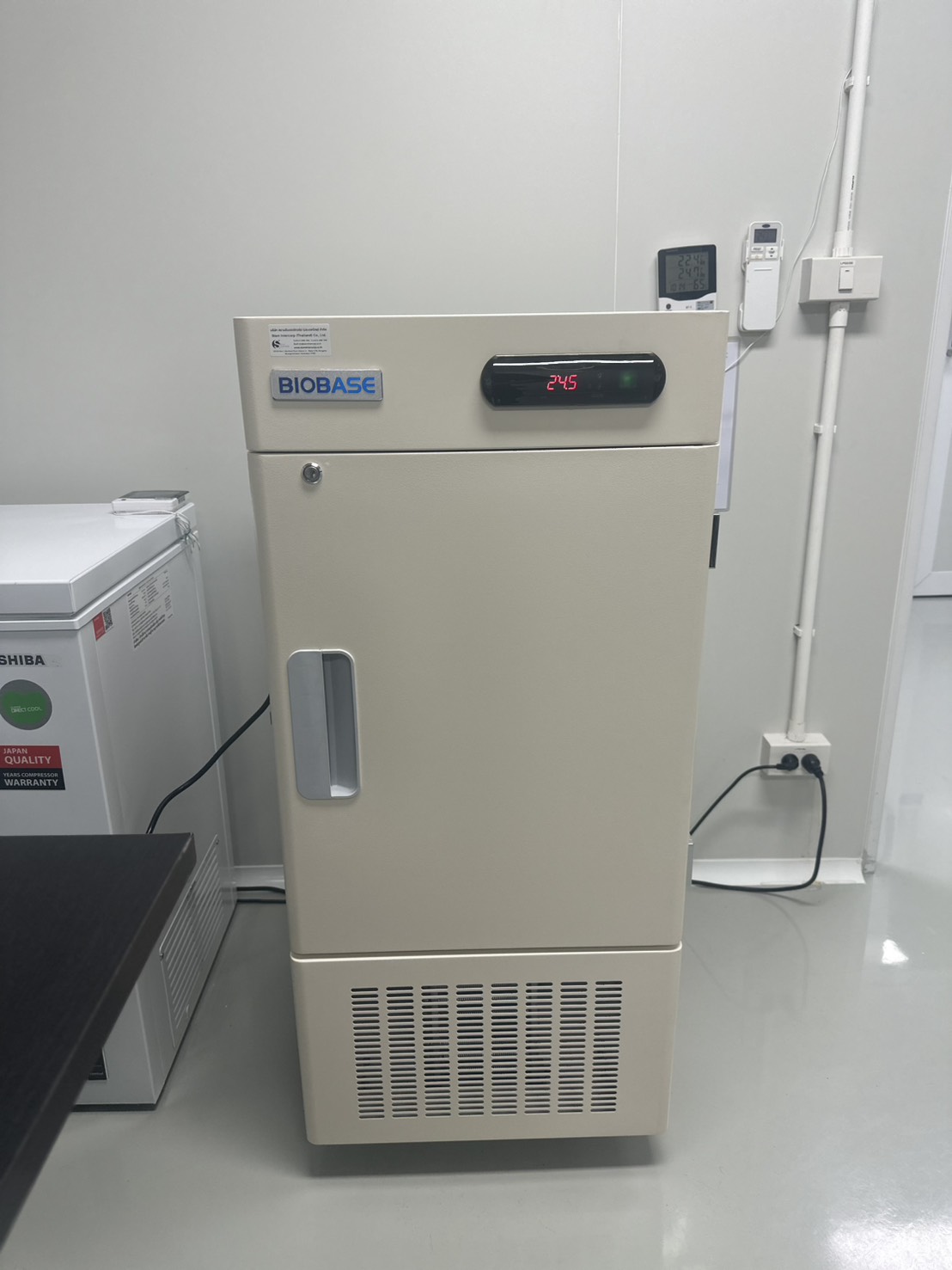 ตู้แช่แข็งอุณหภูมิต่ำสำหรับห้องปฏิบัติการ ( -86&deg;C Freezer Model BDF-86V28  ) ยี่ห้อ BIOBASE
