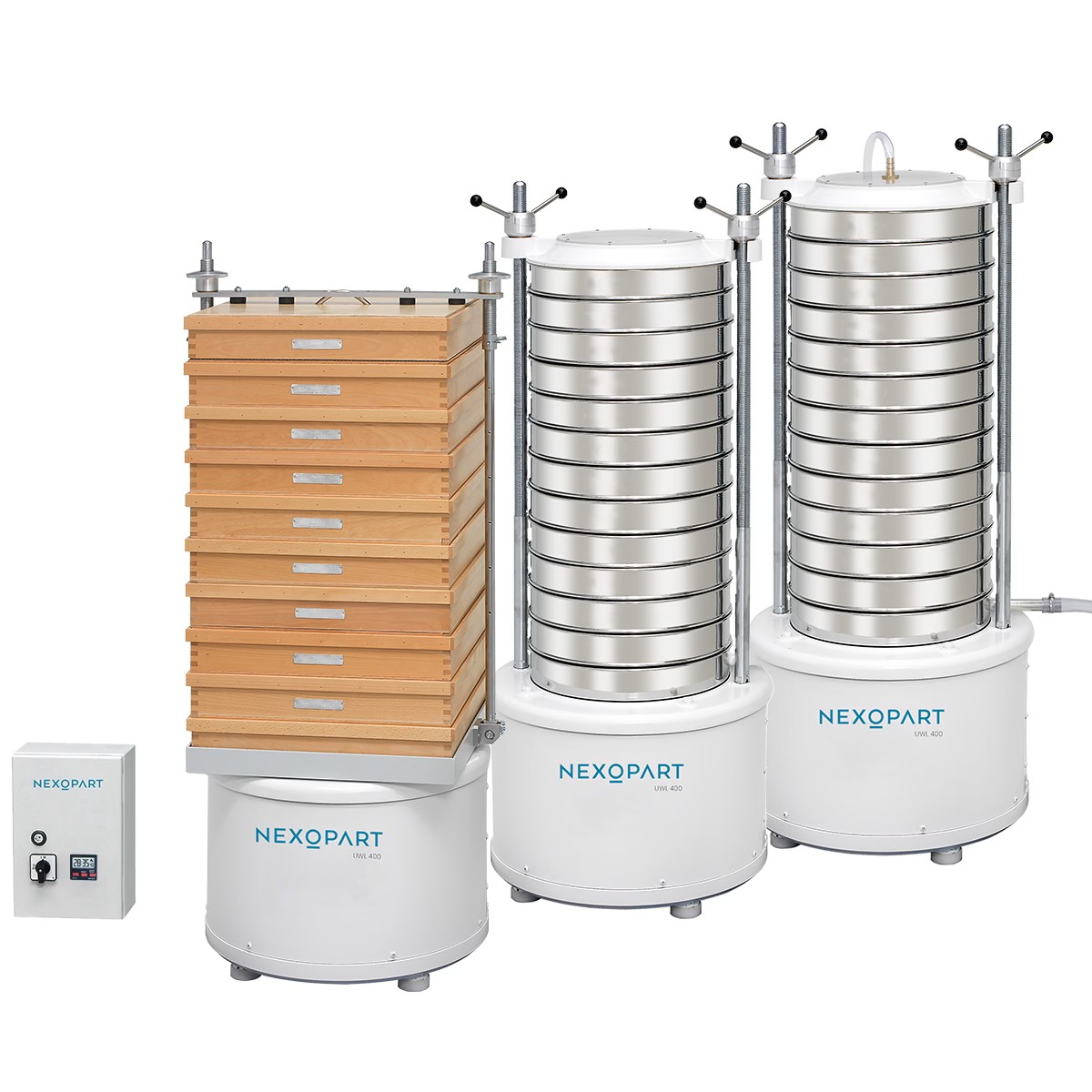 เครื่องเขย่าตะแกรงร่อน (Sieve Analysis of up to 20 kg Sample Weight รุ่นสำหรับ รองรับน้ำหนักสูงสุด 20 กิโลกรัม (แบบแห้งและเปียก) (SIT213)