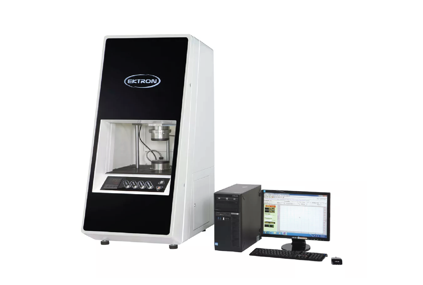 เครื่องวัดรีโอเมเตอร์แบบแม่พิมพ์เคลื่อนที่ ความดันโฟม) (Moving Die (Foam Pressure) Rheometer) ยี่ห้อ Ektron Tek