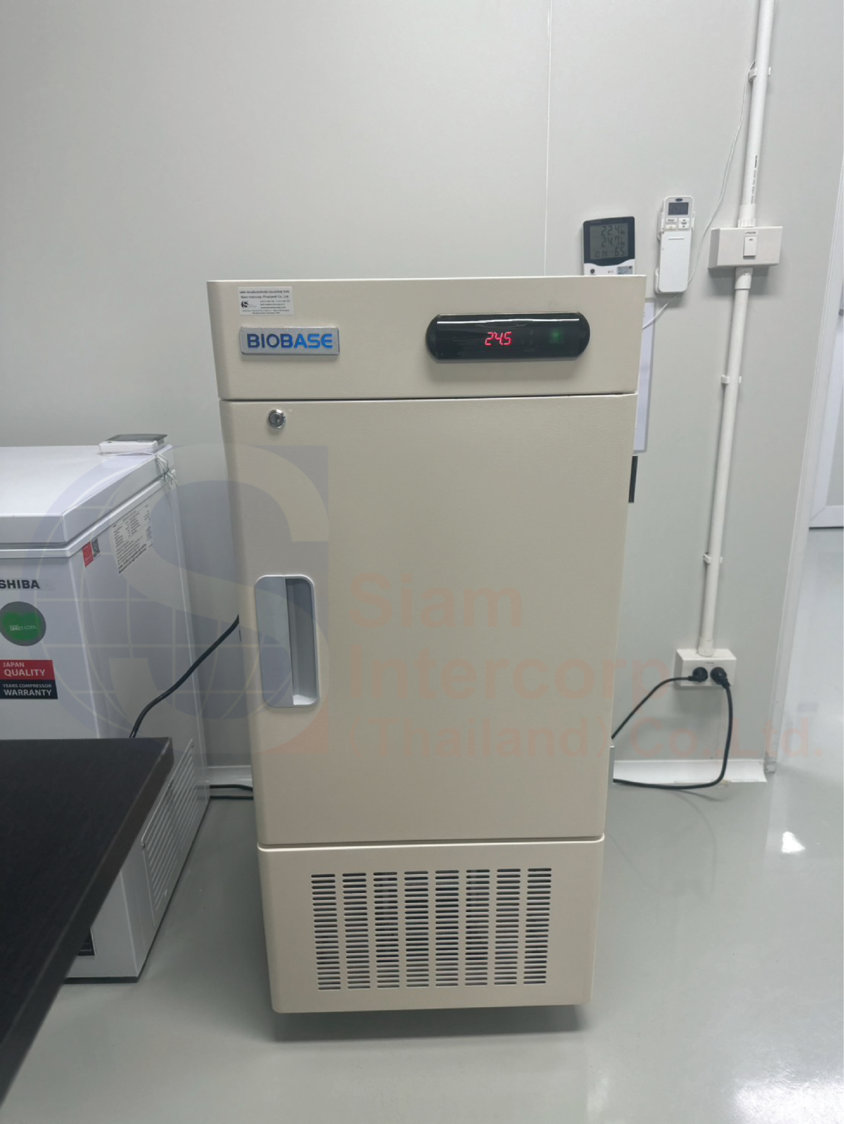 ตู้แช่แข็งอุณหภูมิต่ำสำหรับห้องปฏิบัติการ ( -86°C Freezer Model BDF-86V28  ) ยี่ห้อ BIOBASE